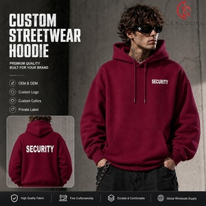 Sudadera con Capucha Premium de Diseño Personalizado Cenloong, Sudadera Extra Grande para Hombre, Unisex, Estilo Urbano, OEM - Product Image 1