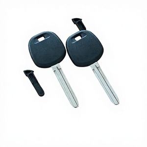Di alta qualità per Toyota TOY43 <span class=keywords><strong>Transponder</strong></span> chiave Shell senza logo lama d'argento copertura sigillata con cuneo/vetroso/TPX <span class=keywords><strong>Chip</strong></span> Slot. - Product Image 1