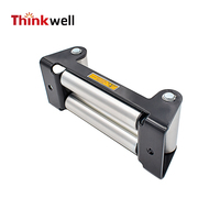 Kit d'outils d'urgence pour treuil de camion de récupération tout-terrain accessoire rouleau de guidage de câble et chaumard
