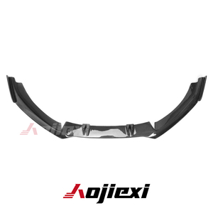 Alerón Delantero de Fibra de Carbono Estilo <span class=keywords><strong>ABT</strong></span> para Audi B9 <span class=keywords><strong>A5</strong></span> S5 RS5 SLine 2017-2019, Divisor Delantero de Carbono, Kit de Carrocería - Product Image 4