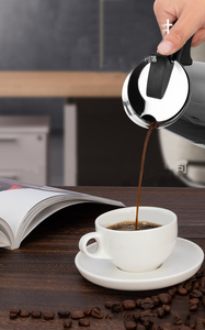 Moka pot 6 <span class=keywords><strong>tazas</strong></span> 10oz <span class=keywords><strong>Acero</strong></span> <span class=keywords><strong>inoxidable</strong></span> <span class=keywords><strong>Cafetera</strong></span> <span class=keywords><strong>italiana</strong></span> Estufa Espresso Maker - Product Image 6