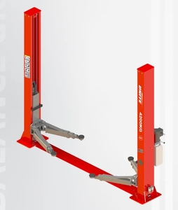 Precio barato 4200 KG Elevador de dos postes para automóviles Capacidad de 4,2 toneladas con desbloqueo manual de doble cara para taller de reparación de automóviles - Product Image 3