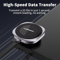 Transblue SSD magnetik M.2, PSSD 256GB 512GB 1TB 2TB 4TB dengan Nvme PCIe SSD Hard Drive portabel