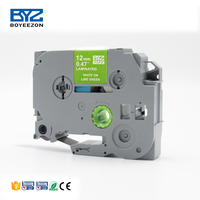 Pour Boyeezon TZe-MQP35 coloré sans réflexion Compatible MQG35 MQ835 MQ934 M51 MQL35 ruban pour imprimante d'étiquettes Brothers