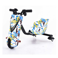 Trottinette Électrique Transfrontalière pour Enfants, Mini Véhicule Intelligent à Trois Roues de 6,5 Pouces pour Drifting, Vitesse 8-10 km/h