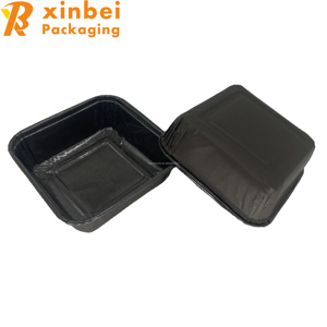 Moule à brownie carré <span class=keywords><strong>en</strong></span> <span class=keywords><strong>carton</strong></span> 100x100x40mm, moule à pâtisserie <span class=keywords><strong>en</strong></span> papier PET avec bord roulé, <span class=keywords><strong>fournisseur</strong></span> <span class=keywords><strong>de</strong></span> gobelets <span class=keywords><strong>en</strong></span> papier - Product Image 4