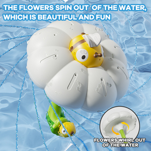 Zhorya été <span class=keywords><strong>bain</strong></span> eau pulvérisateur <span class=keywords><strong>jouet</strong></span> abeille parapluie fleur <span class=keywords><strong>bain</strong></span> jouets pour enfants salle de <span class=keywords><strong>bain</strong></span> - Product Image 4