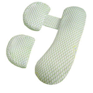 Almohada Jiang Mian para mujeres embarazadas, soporte lumbar y abdominal, almohada para dormir de lado tipo H para el embarazo de etapa media/tardía - Product Image 5