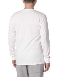 Camisetas de manga larga de mezcla de algodón para hombre, camisas que absorben la humedad con cuello redondo y protección contra olores UPF 30 +, tallas" - Product Image 6