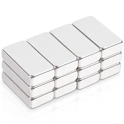 20x10x5 Heavy Duty N52 Rare Earth Rectangular Neodymium Magnets Bar for Fridge Crafts Kitchen