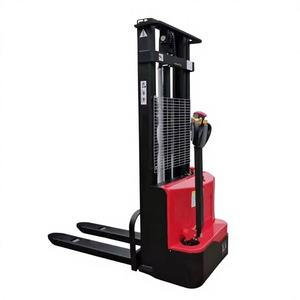 मिनी सेल्फ लोडिंग पैलेट मैनुअल संकीर्ण पहुंच ट्रक स्टेकर इलेक्ट्रिक कांटा स्मार्ट हैंड फोर्कलिफ्ट ले 3 टन - Product Image 1