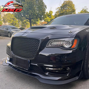 Spoiler avant style SRT pour Chrysler 300 15-23, en ABS noir mat, haute qualité, accessoire extérieur. - Product Image 2