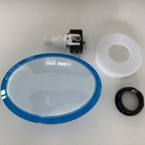 Oval LED ışık aydınlatmalı oyun salonu oyun makinesi <span class=keywords><strong>Push</strong></span> <span class=keywords><strong>Button</strong></span> anahtarı ile sikke işletilen sikke itici için - Product Image 1