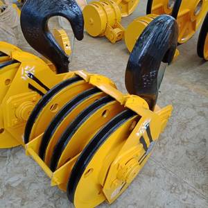 Forged <strong>Crane</strong> Lifting <strong>Hook</strong> Block Heavy Capacity 5 Ton 10 Ton 15 Ton 20 Ton 32 Ton Customized <strong>Crane</strong> <strong>Hook</strong> Assembly - Product Image 3
