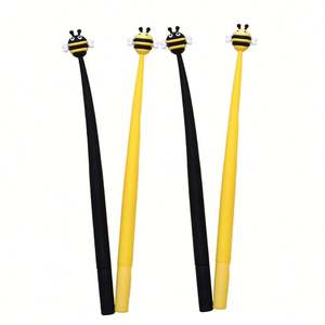 <span class=keywords><strong>ปากกา</strong></span>เจลรูปผึ้งน้อยน่ารักแบบการ์ตูน <span class=keywords><strong>ปากกา</strong></span>โยกคลายเครียดสำหรับนักเรียน - Product Image 2