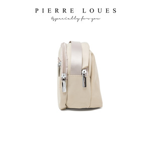 กระเป๋าสะพายข้างผู้หญิง Pierre Loues สีน้ำตาล ผ้าอ็อกซ์ฟอร์ดกันน้ำ ความจุขนาดใหญ่ กระเป๋าสำหรับเดินทาง ใช้ได้ทุกวัน - Product Image 5