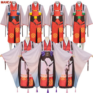 <span class=keywords><strong>Costume</strong></span> de cosplay Anime Demon <span class=keywords><strong>Tanjiro</strong></span> Kamado Lguro Obanai, robes en polyester, styles multiples, kimono, uniforme de carnaval d'Halloween, nouveau - Product Image 1