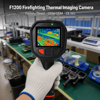 Caméra thermique pour pompiers LSJ-F1200, résolution IR 640*512, écran LCD TFT 3,5 pouces, protection IP67/68, 30mK