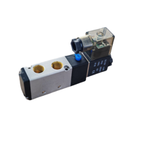 4V210-08 AC220V DC24V Electrovannes pneumatiques à air Structure de contrôle à 5/2 voies