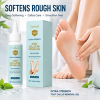 Gel adoucissant pour les callosités des pieds OEM, soin adoucissant en profondeur pour les pieds rugueux, secs et gercés, exfolie les peaux mortes, menthe fraîche rafraîchissante