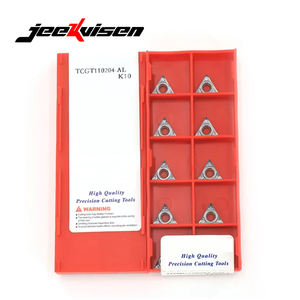Inserto de carburo de tungsteno K10, herramienta de torneado de torno de inserto de corte de carburo TCGT - Product Image 5