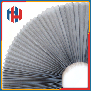 Moustiquaire plissée en polyester de haute qualité pour porte, anti-poussière et anti-mouches, en maille <span class=keywords><strong>accordéon</strong></span> - Product Image 1