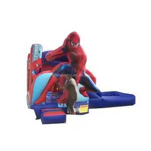 Popular spiderman inflatable bounce house inflatable spiderman jumping castle