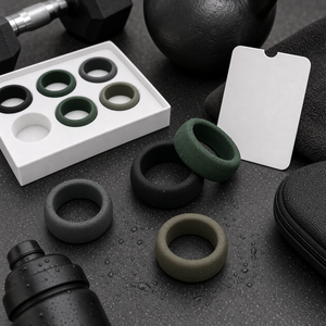 เคสซิลิโคนสำหรับ Oura Ring 5/4 Galaxy Ring RingConn Ultrahuman สีเขียวมะกอก ป้องกันรอยขีดข่วน กันเหงื่อ ทนทาน เหมาะสำหรับออกกำลังกาย - Product Image 1