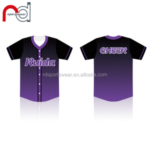 最新の卸売若者と大人のカスタム昇華応援とダンス野球ジャージラインストーン付き - Product Image 6