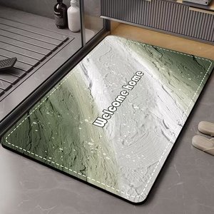 Alfombra de Baño Antideslizante, Resistente a las Manchas y al Agua, de Tierra de Diatomeas, para Baño o Inodoro - Product Image 2