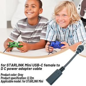 สำหรับ starlink <span class=keywords><strong>สาย</strong></span><span class=keywords><strong>ชาร์จ</strong></span>ขนาดเล็ก0.12เมตรกันน้ำที่เชื่อถือได้<span class=keywords><strong>สาย</strong></span><span class=keywords><strong>ชาร์จ</strong></span> USB-C กับสายไฟ DC สำหรับอะแดปเตอร์ starlink MINI Type-C - Product Image 6