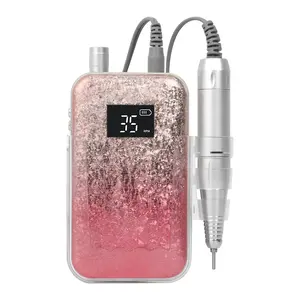 P30 Manicure Kit Professional Rechargeable Nail Drill Machine 35000rpm Portable E file Nail Remover Acrylic Nail Polisher Drill