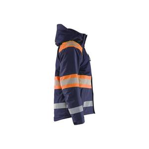 BLAKLADER - 448019778953XS <b>Hi</b>-<b>Vis</b> winter <b>jacket</b> Navy blue/<b>Orange</b> - EAN 7330509855782 <b>HI</b>-<b>VIS</b> WORKWEAR - Product Image 4