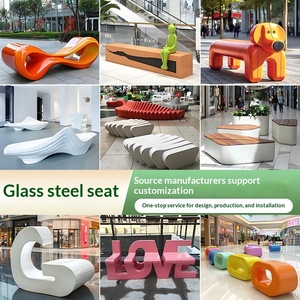 Silla de ocio personalizada de Guangdong para exteriores, con diseño para centros comerciales, parques, jardines y espacios públicos de espera, con hermosa presentación. - Product Image 5