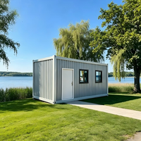 Maison conteneur préfabriquée portable de 10 pieds, moderne, modulaire, pour bureau ou dortoir de travailleurs, en kit