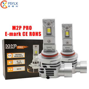Novedades, Faro LED M2P PRO H7, 80 W, 12000 LM, 6000 K, Bombilla Antiniebla H1 para Automóvil, 12 V, Canbus, 3570 CSP LED H1 <span class=keywords><strong>H3</strong></span> H4 H7 H18 H11 9006 LED - Product Image 1