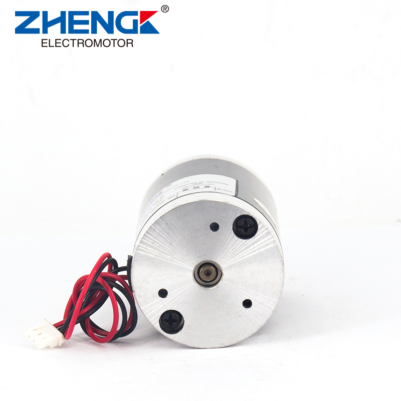 ZHENGKE ZYTD-50SRZ 50mm 12V DC Gear Motor - PMDC Brushed Motor for