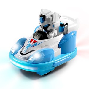 Robot <span class=keywords><strong>chien</strong></span> interactif intelligent, <span class=keywords><strong>jouet</strong></span> robotique parlant avec lumières d'expression faciale, commande vocale et capteur tactile - Product Image 5