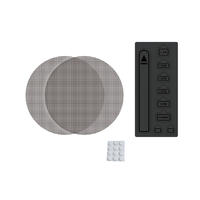 Kit de filtres anti-poussière pour console PS5/Slim/Pro, ensemble de couvercles universels anti-poussière, ensemble complet de bouchons anti-poussière pour PS5 édition disque/numérique