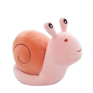 Wholesale Cute Cartoon Little <strong>Snail</strong> Doll <strong>Pillow</strong> Unisex Bear <strong>Plush</strong> Toy for Kids PP Filled Stress Relief Birthday Gift