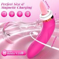 Klitoris-Sauger Vibrator Sexspielzeug für Frauen Saugender Leckstimulator für Schnellen Orgasmus Zungen-Toy für Erwachsene Frauen