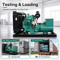 Groupe électrogène diesel KTA19-G3 500 kVA 400 kW DeepSea de type ouvert pour système d'alimentation de secours de salle informatique