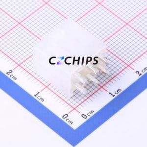 HC-5557-2*3A Wire-to-Board Pin Header Through hole Component (THT),P=4.2mm <b>Connector</b> 2x3P 4.2mm Through Hole <b>Mini</b>-Fit (MX 4.2) - Product Image 2