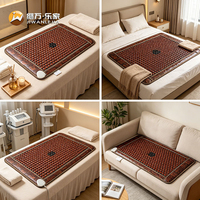 Jiwan Lejia Vente en gros de coussin de massage thermique personnalisé en pierre de tourmaline chauffée pour les spas et centres de bien-être professionnels