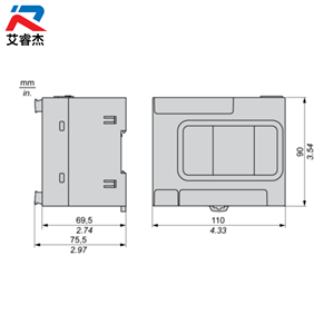 Sch-neider ของแท้ ใหม่ Modicon M200 TM200C16R PLC โปรแกรมเมเบิล ลอจิก คอนโทรลเลอร์ 16 จุด I/O รีเลย์เอาต์พุตโมดูล TM200C16R - Product Image 3