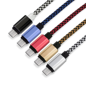 Câble de recharge de données usb, 5 m, 3m, <span class=keywords><strong>10</strong></span> pieds, long, tête en alliage d'aluminium et métal, tressé, en nylon, pour <span class=keywords><strong>chargeur</strong></span> - Product Image 1
