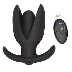 Giocattolo del sesso per adulti nero gonfiabile ano Butt Plug grandi spine anali giocattoli Plug anale ricaricabile giocattoli del sesso anale fatti in casa uomini - Product Image 6