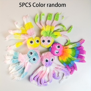 Jouet en <span class=keywords><strong>peluche</strong></span> pieuvre réversible personnalisé en gros, écologique, moderne et classique, pour chiens et chats, de luxe et tendance, pour herbe à chat et dessins animés - Product Image 1