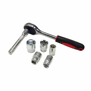 108 pièces clé à cliquet à tête flexible réglable ensembles de clés dynamométriques multifonctions voiture bateau moto et vélo outils de réparation - Product Image 6