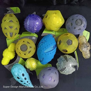 आक्रामक चबाने वाले के लिए अमेरिका बड़ी नस्ल कुत्ते चउ खिलौने टिकाऊ tpr/प्राकृतिक रबर/tpe सिलिकॉन और नायलॉन सामग्री - Product Image 5